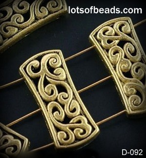 Fancy Bali style spacer bar 3 strand